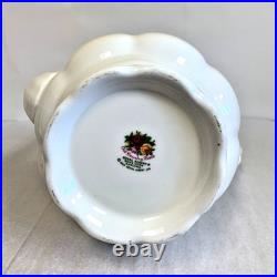 Royal Albert 3 Piece Old Country Roses Coffee Pot, Creamer & Sugar Bowl Lid 1962