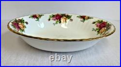 Royal Albert 5 PC Old Country Roses 1962 Gravy Boat Vegetable Bowl Salt Pepper