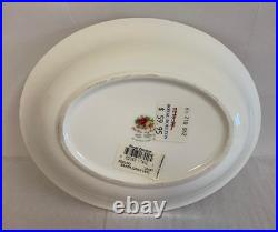 Royal Albert 5 PC Old Country Roses 1962 Gravy Boat Vegetable Bowl Salt Pepper