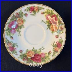 Royal Albert #60 Old Country Rose Tea Cup Saucer Made In