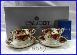 Royal Albert #6 Old Country Rose Cup Saucer Pair