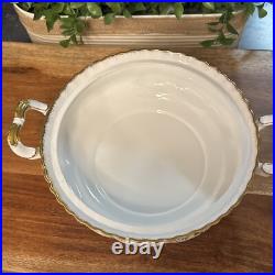 Royal Albert 9 Old Country Roses Lidded Casserole Dish Made In England Royal Albert 9 Old Country Roses Lidded Casserole Dish Made In England