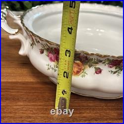 Royal Albert 9 Old Country Roses Lidded Casserole Dish Made In England Royal Albert 9 Old Country Roses Lidded Casserole Dish Made In England