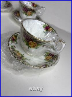 Royal Albert 9 Piece Bone China Old Country Roses Brand New Tea Completer Set WB