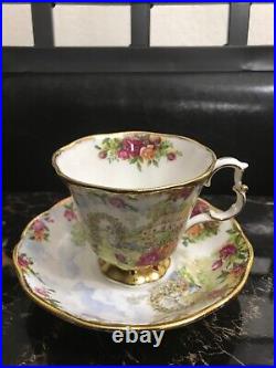 Royal Albert A Celebration Of The Old Country Roses Garden Teacup And Saucer