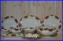 Royal Albert-Bone China-England-Old Country Roses-Speiseservice/Tafelservice-Top