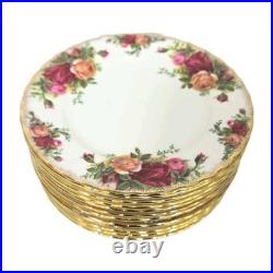 Royal Albert Bone China Old Country Roses 6 1/4 Bread Plate Lot Of 12 England
