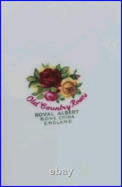 Royal Albert Bone China Old Country Roses 6 1/4 Bread Plate Lot Of 12 England