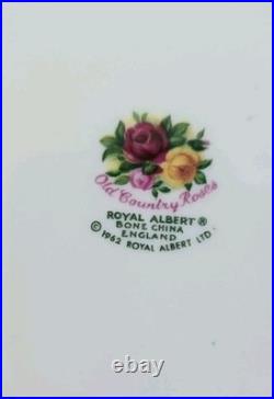 Royal Albert Bone China Old Country Roses 6 1/4 Bread Plate Lot Of 12 England