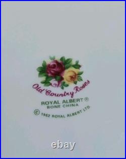 Royal Albert Bone China Old Country Roses 8 1/8 Salad Plate Lot Of 10 England
