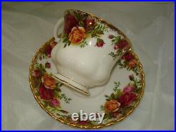 Royal Albert Bone China Old Country Roses Coffee Cups and Saucers Set of 13
