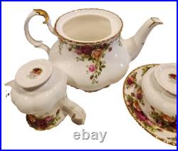 Royal Albert Bone China Old Country Roses MIX 8 Pcs