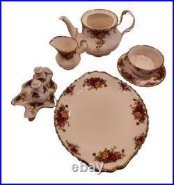 Royal Albert Bone China Old Country Roses MIX 8 Pcs