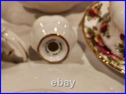 Royal Albert Bone China Old Country Roses MIX 8 Pcs