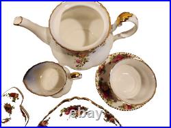 Royal Albert Bone China Old Country Roses MIX 8 Pcs