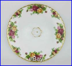 Royal Albert Bone China Old Country Roses Round Covered Vegetable Dish NWT NEW