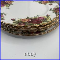 Royal Albert Bone China Old Country Roses Tea Cup/Saucer/creamer/plates-5set