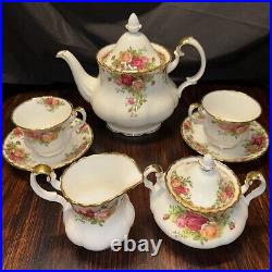 Royal Albert Bone China Old Country Roses Tea Set