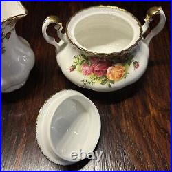 Royal Albert Bone China Old Country Roses Tea Set