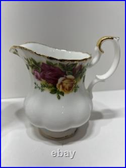 Royal Albert Bone China Old Country Roses Teapot, Small Vase, And More
