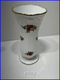 Royal Albert Bone China Old Country Roses Teapot, Small Vase, And More