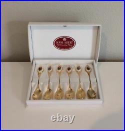 Royal Albert Boxed Set Of 6 Tea Spoons Made In England