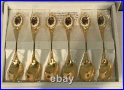 Royal Albert Boxed Set Of 6 Tea Spoons Made In England