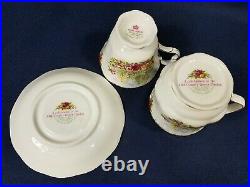 Royal Albert Celebration of Old Country Roses Garden Bone China Cup Mug & Saucer