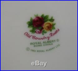 Royal Albert China Old Country Rose 11 Large Round Salad Vegetable Serving Bowl