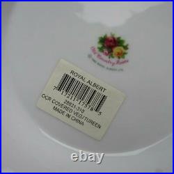 Royal Albert China Old Country Roses Chowder or Soup Tureen with Ladle