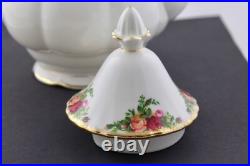 Royal Albert China Old Country Roses Coffee Pot & Lid, Made In England New Royal Albert China Old Country Roses Coffee Pot & Lid, Made In England New