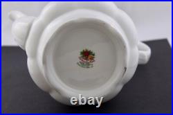 Royal Albert China Old Country Roses Coffee Pot & Lid, Made In England New