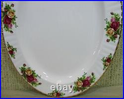 Royal Albert China Old Country Roses Large 16 Oval Turkey Serving Platter/Tray