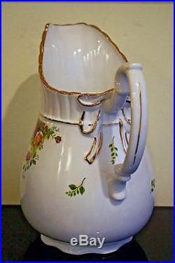 Royal Albert China Old Country Roses, Vintage Ribbon Pitcher. Made in England