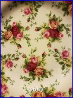 Royal Albert China Salad Dessert Plate Old Country Roses Classic III 8