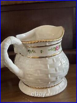 Royal Albert Christmas Old Country Rose Basket Weave 5 piece Tea Set
