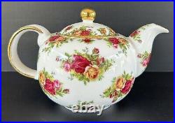 Royal Albert Country Roses Tea Pot Roses All Over