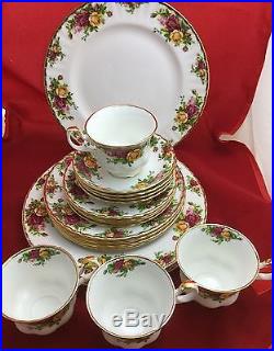 Royal Albert DOulton Old Country Roses 20 pieces place setting for 4 w Box