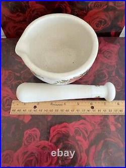 Royal Albert Doulton Old Country Roses Mortar And Pestle