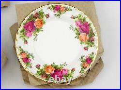 Royal Albert England OLD COUNTRY ROSES 20 PC PLACE SETTING SERVICE FOR 4 Unused