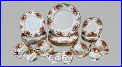 Royal Albert England Old Country Roses- 8 Five-Pc Place Settings-40 pcs-ENGLAND