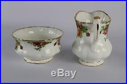 Royal Albert England Old Country Roses Bone China 21 Piece Tea Set Service for 6