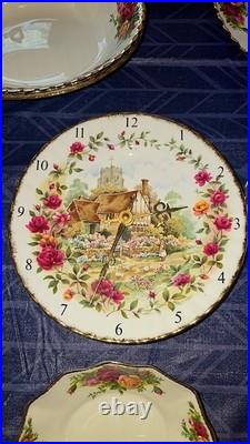 Royal Albert England Old Country Roses Bone China Dinner Set 58 Pieces