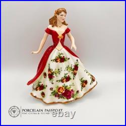 Royal Albert Felicity Figurine 2008 Old Country Roses- Rare Figurine Of The Year Royal Albert Felicity Figurine 2008 Old Country Roses- Rare Figurine Of The Year