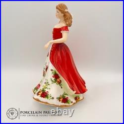 Royal Albert Felicity Figurine 2008 Old Country Roses- Rare Figurine Of The Year Royal Albert Felicity Figurine 2008 Old Country Roses- Rare Figurine Of The Year