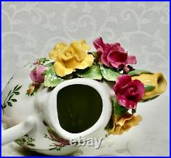 Royal Albert, Kitten Teapot, Old Country Roses Pattern