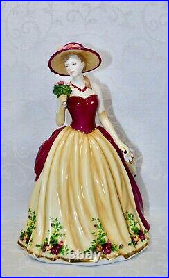 Royal Albert, Lady Figurine named Old Country Rose, Made by Royal Doulton