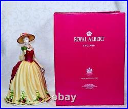 Royal Albert, Lady Figurine named Old Country Rose, Made by Royal Doulton