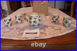 Royal Albert Ltd 2001 Old Country Roses Afternoon Tea, Tea Pot & 4 Cups NIB
