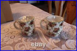 Royal Albert Ltd 2001 Old Country Roses Afternoon Tea, Tea Pot & 4 Cups NIB